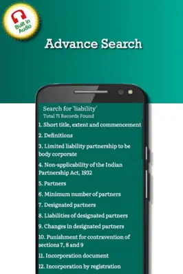 The Limited Liability Partnership Act 2008 android App screenshot 9