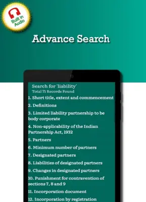 The Limited Liability Partnership Act 2008 android App screenshot 2